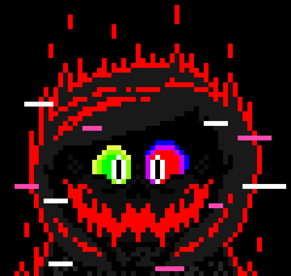 [583245] -His shadow appeared near Rainbow, within the air- HATRED ISN'T GONNA SAVE YOU FROM THIS HELL...... -He grabbed him threw him backwards into a hell of knifes, bones and spears-