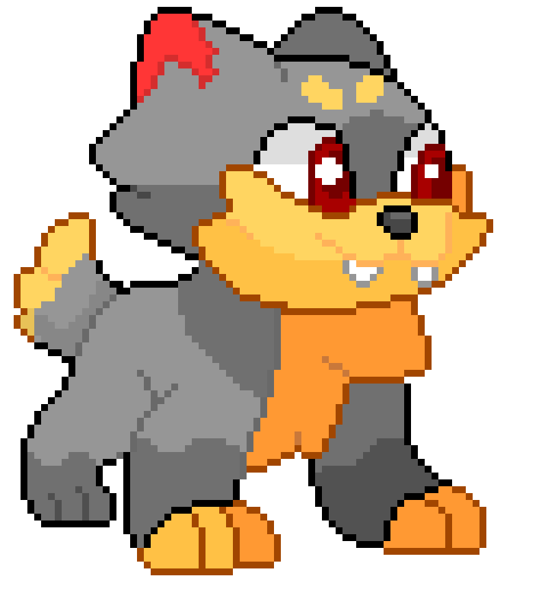 [fb7182] *Sits down and watches and waits* :Luminite