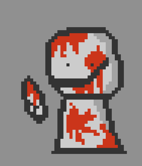 [1238d9] No. *he starts muttering about murder and other stuff like that as he puts his mask on and goes outside to the park* [Bob]