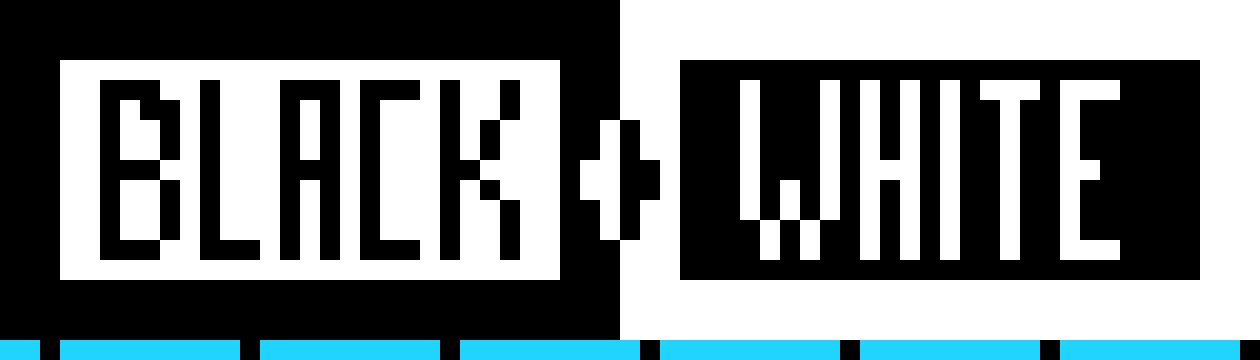 [ad6845] Black + White