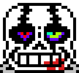 [d6b045] Hyper-Hero! Sans: *Sees the Human* Oh it's just you