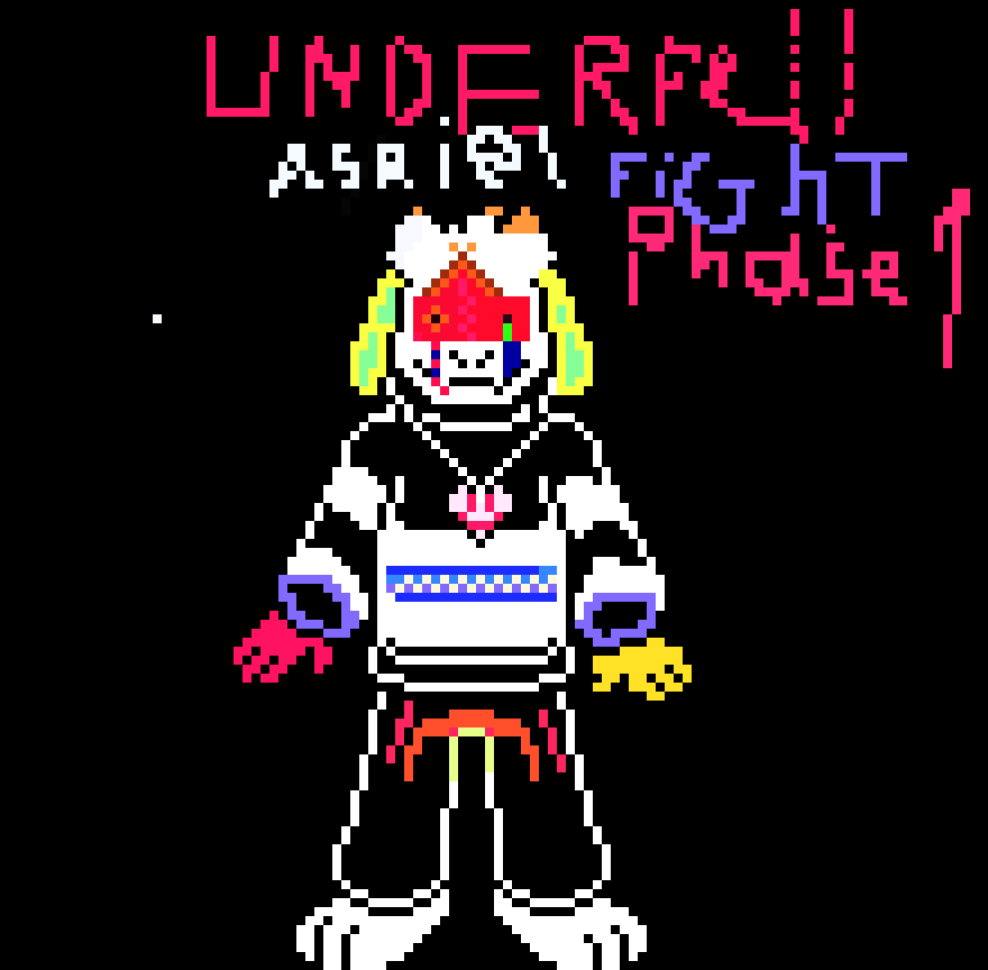 [2b9834] (ok who did this to my sprite)asriel/shadow