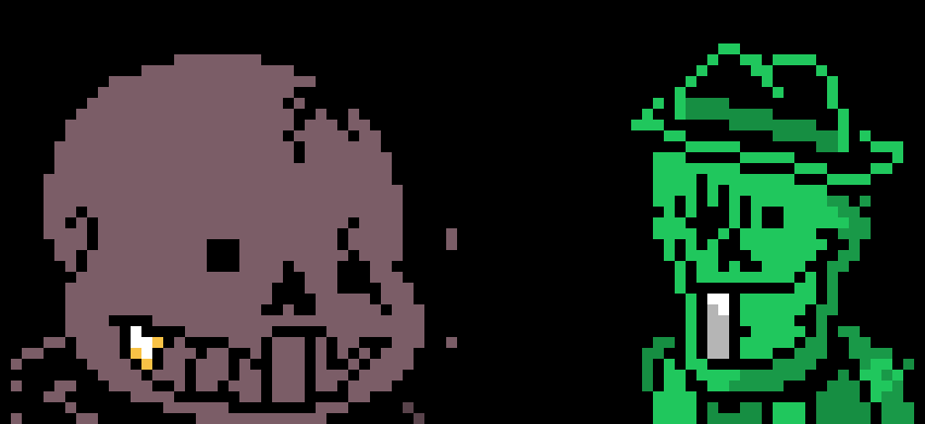 [11a9d7] This is when emerald paps and society sans meet lol -Emerald and Society (Deteriorate)