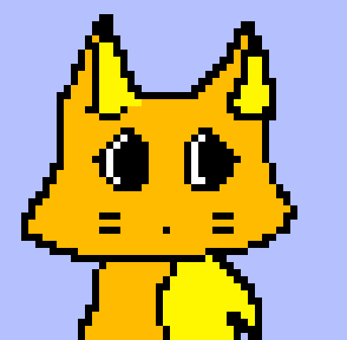 [e07772] *finally gets past dog guards and finds Milly [cool cyan cat]