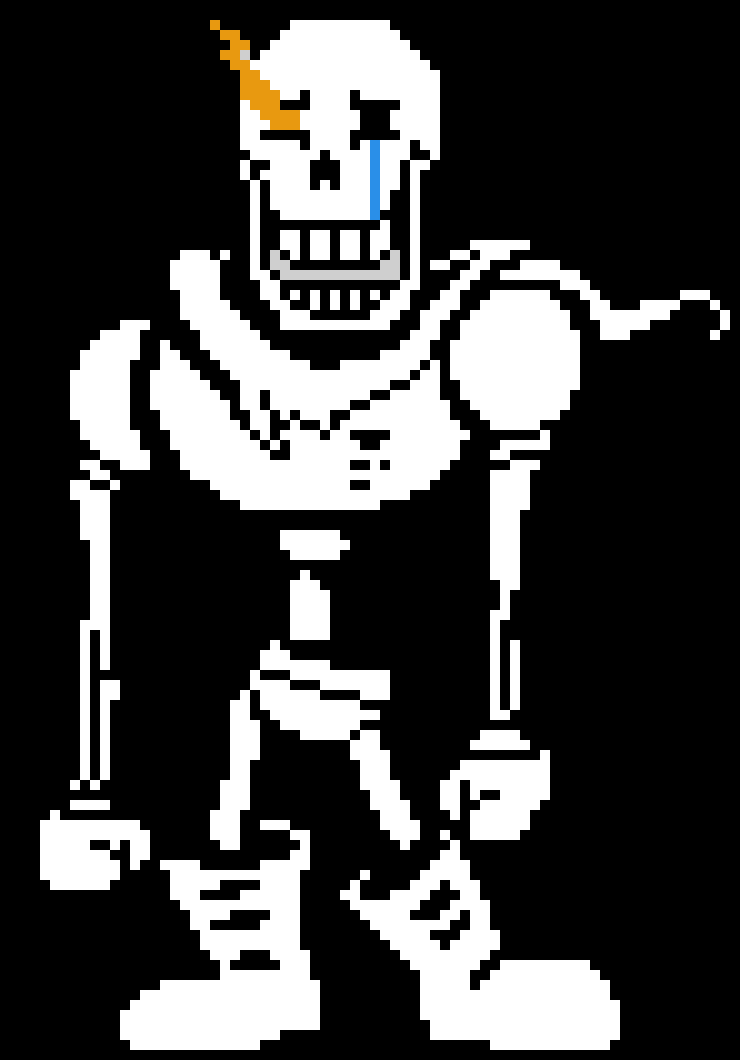 [f6f465] Undertale Papyrus sprite