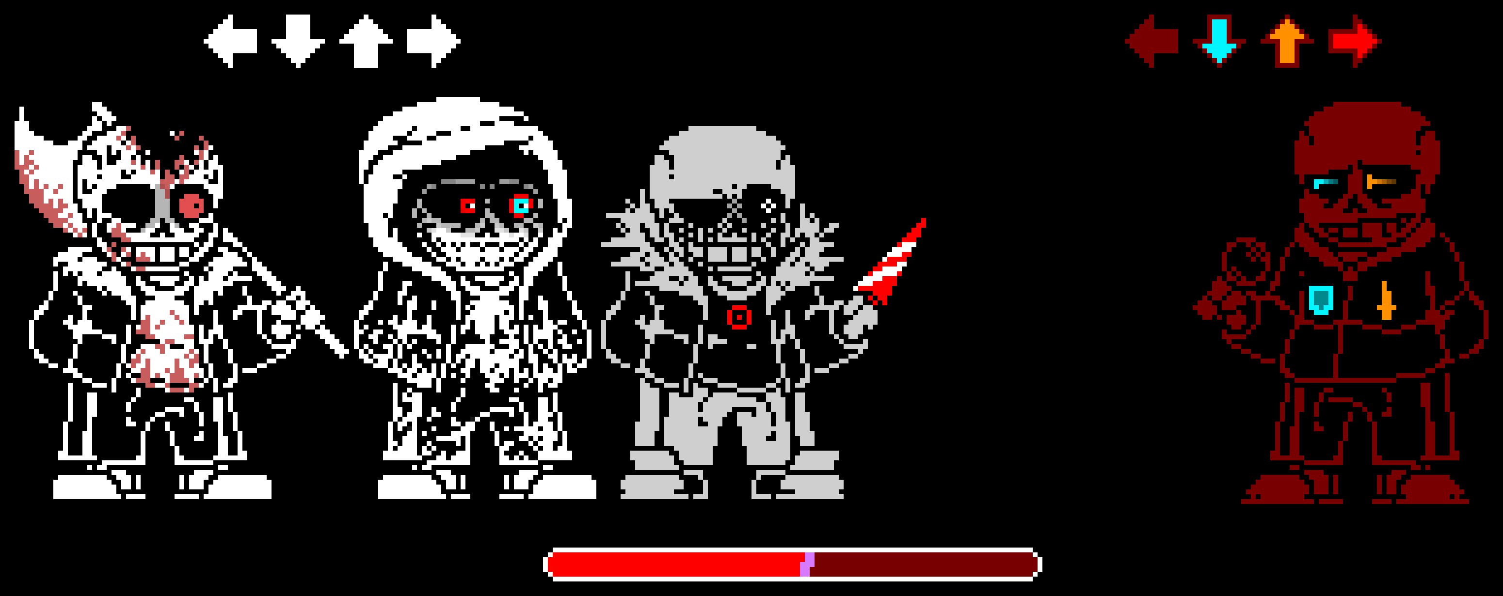 [6a0e61] (Fixed) FNF!Murder Time Trio v.s FNF!(No AU) Sans