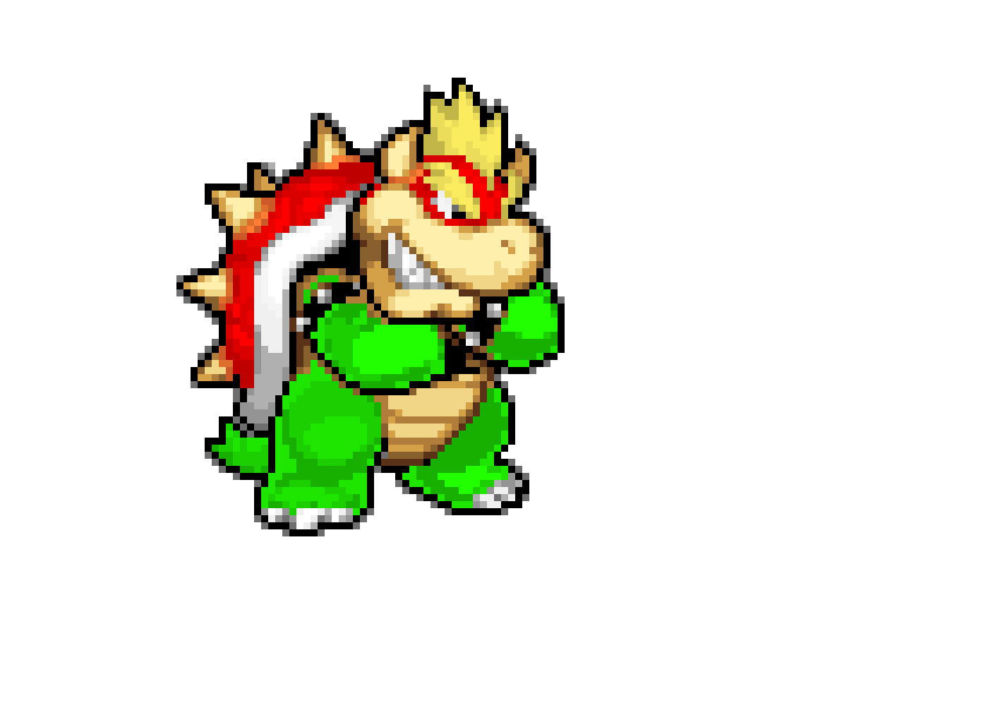 [2b43ec] bowser pixel