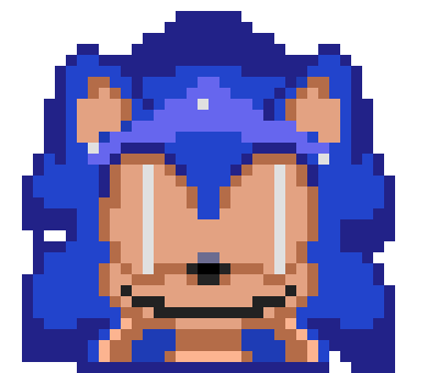 [bb0362] Crimson X icon! (Closed Eyes)