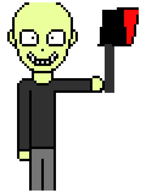 [fc6325] summons i giant delete icon and grabs the cat) heheh sorry WII DELETED YOU.. (throws cat into delete icon)