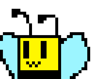 [3e6713] suki,s bee looks at the dog with no eyes hay don,t eat the trashcan