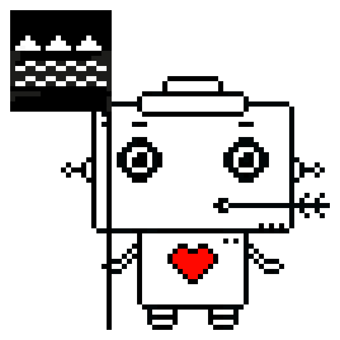 [1305e9] Village Robot MoE Flag