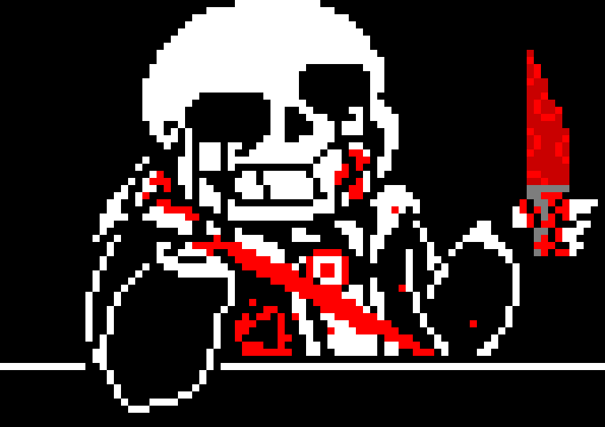 [11a9d7]  -eats food before he gets dusted- -blue souls horrortrust- -Shop Keeper Sans