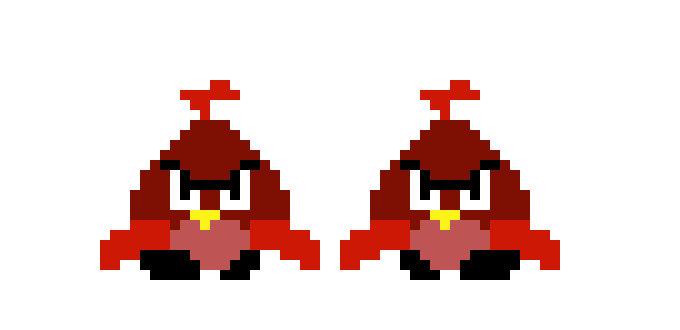 [f11814] Angry Bird Goomba