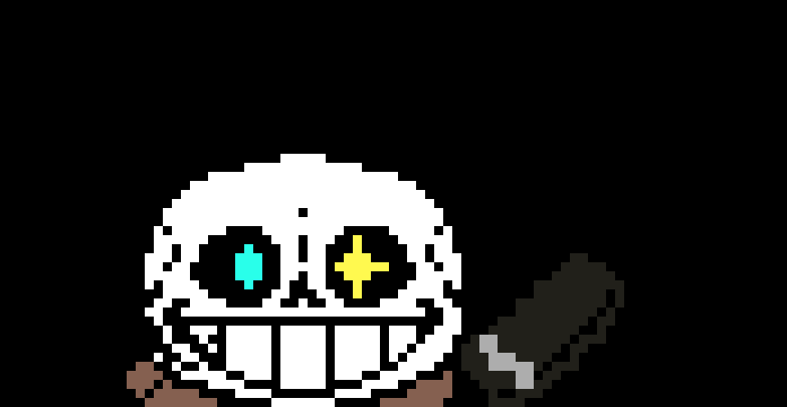 [b7d2ef] Sans: im talking to u minecraft dood
