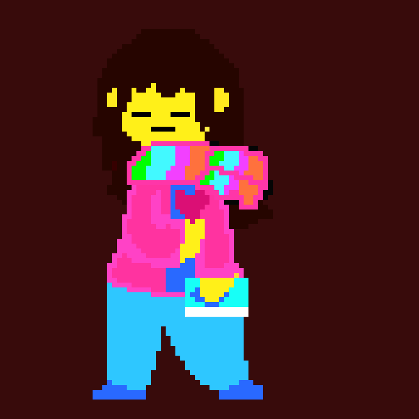 [904ba9] frisk ....... I don't even know how I can get him to trust me but I can't have chey fighting a evil deamon alone with the weakes fighter