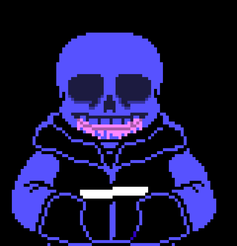 [55e4e5] -stops playing, eye lights goes out- -NegaTale!Sans