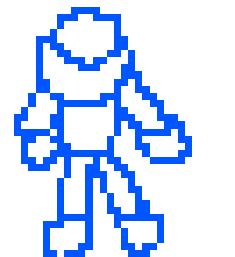 [53a360] Water Outline Wished it had an face *