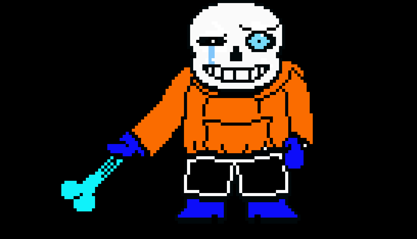 [a9ca5f] Disbelief sans with color