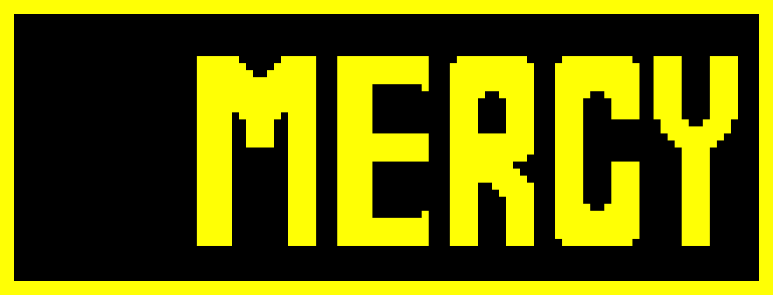 [659a48] Undertale Battle buttons #usemercy