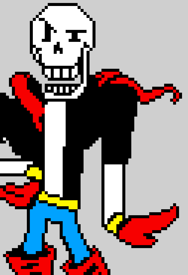 [9664c4] Undertale Papyrus sprite