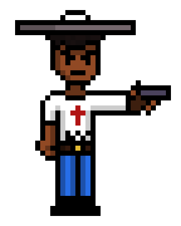 [8e9501] *Poofy fires him out of the gun at the monster*