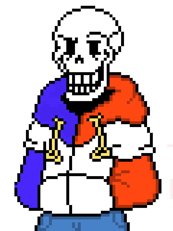 [a3d315] TS! UnderSwap Papyrus Battle Sprite.