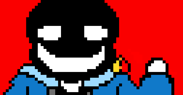 [619e86] SansVirus.exe moving the knife then slices baron in half -