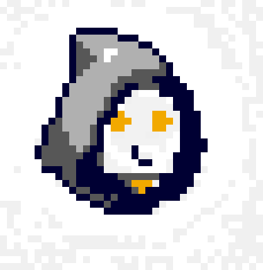 [dfb43a] Reaper Overwatch Pixel Face 