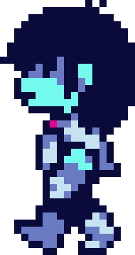 [9a5ccd] Kris | Deltarune (Dark World, Right, Walking)