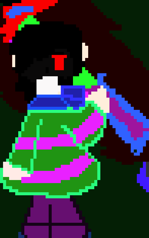 [904ba9] EYE GLOWS RED RARRRRR she lost control of her angry