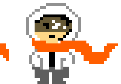 [74f0eb] *he pulls the gun away.* dammit. wobots insane again.