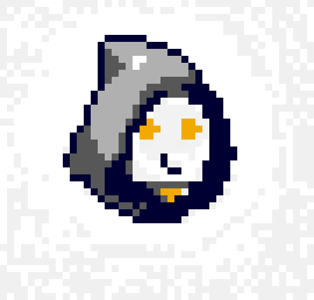 [dfb43a] Reaper Overwatch Pixel Face 