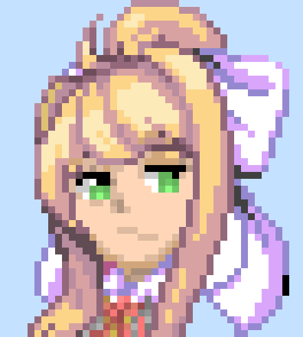 [11a9d7] Alr) -sitting on a bench, bored- -Monika (Deteriorate)