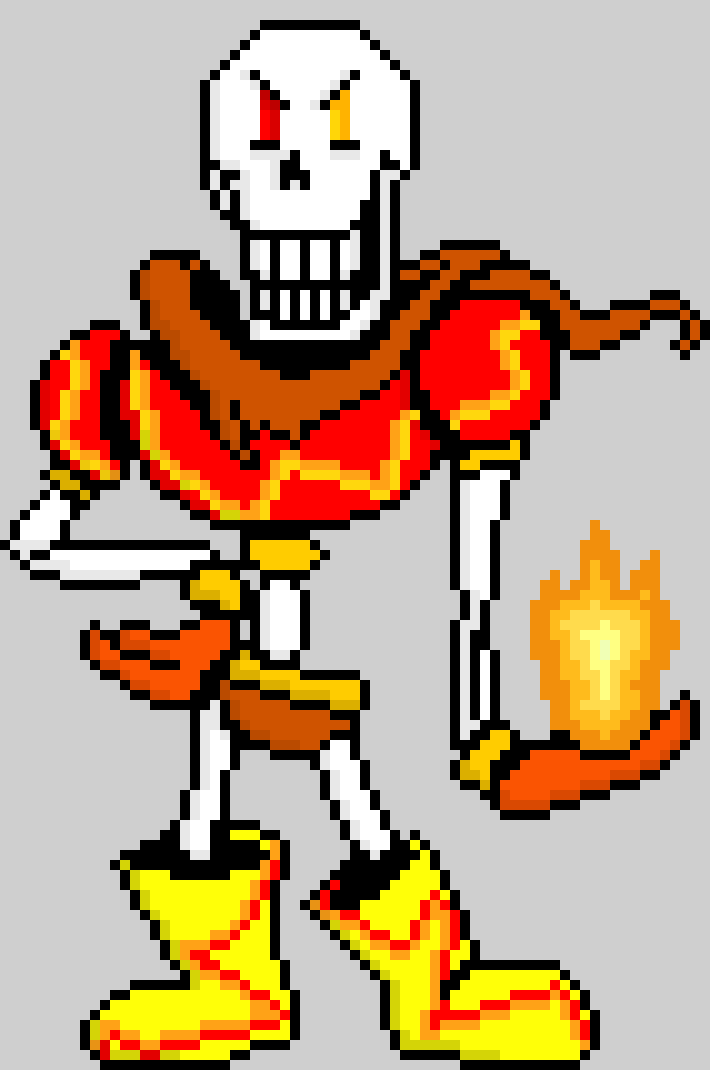 [dc3a08] Disbelief Fire Papyrus 