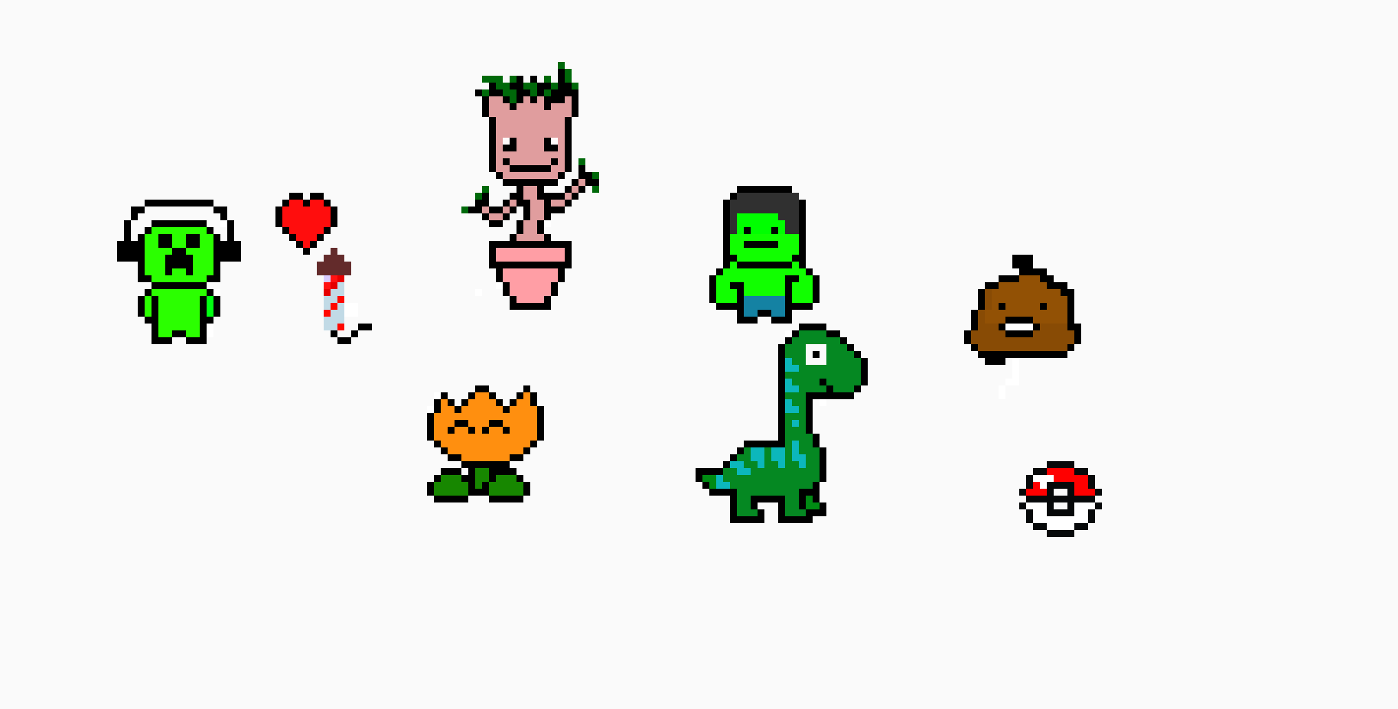 [9664c4] My Pixel Art By Ed