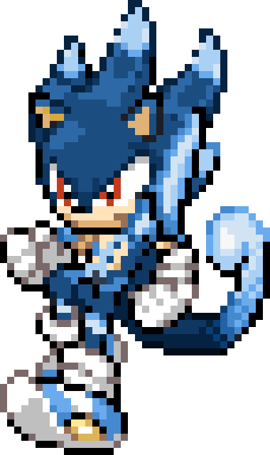 [d4da38] Shadow Synergy Sonic (Mega - Shiny)