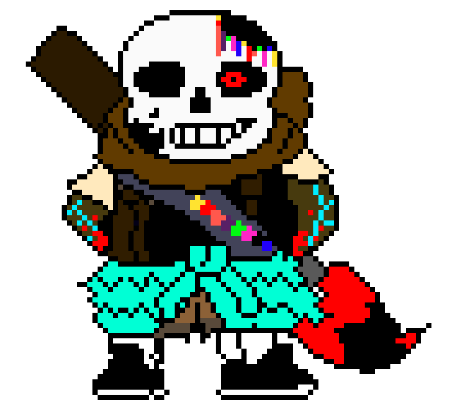 [38a785] horror!Ink Sans Sprite z