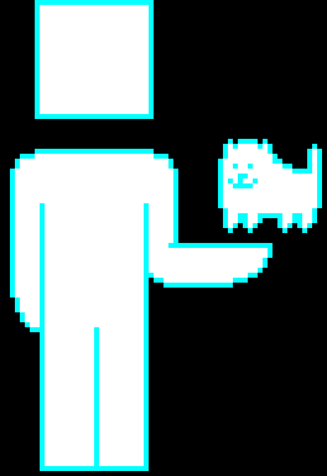 [c91422] The luminate figure created a doggo. 