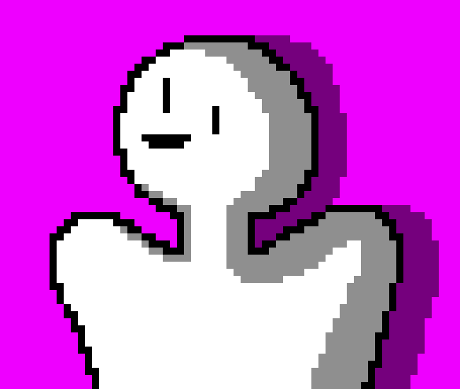 [853af7] Hello Blue sweater Person! Nice to meet you! What be your name?