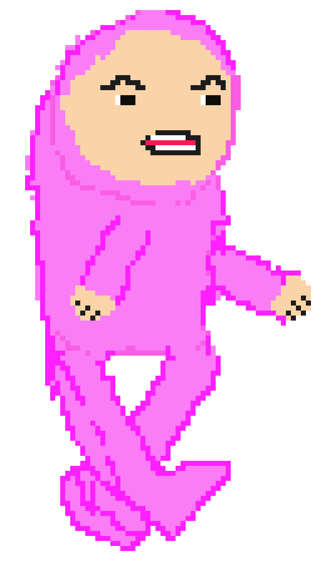 [2a9dbe] Pink Guy Running 2