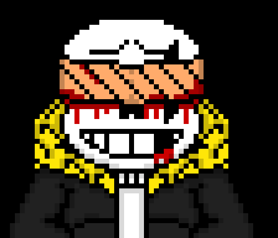 [0ae1f1] *relaxes a bit* o-oh.... *some blood drips from his bandage*