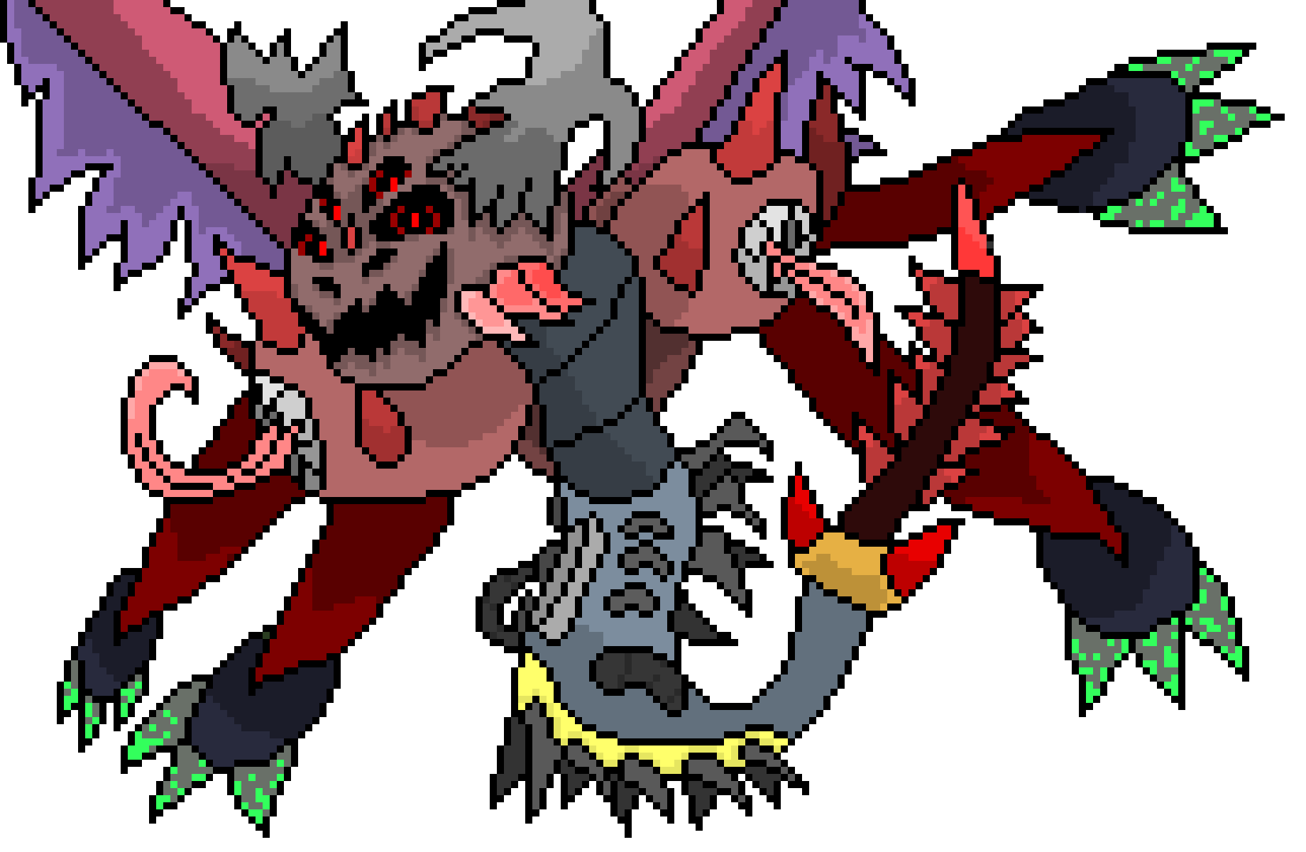 [a2471d] *https://www.youtube.com/watch?v=vE5uEesakTU starts to play once dissolved. Afterwards, this appears in his place.*