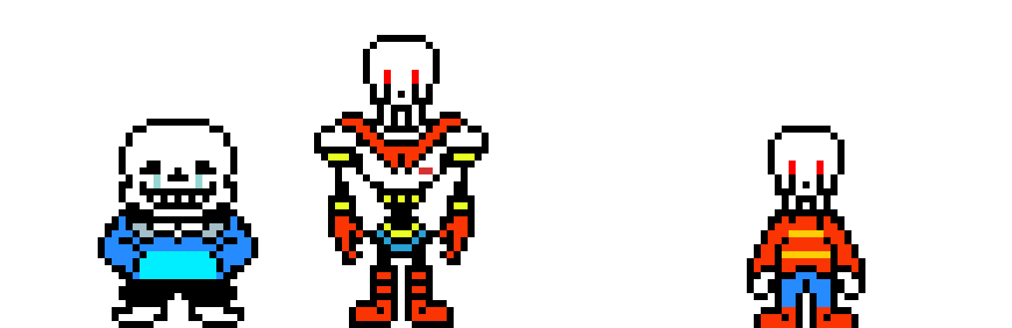 [c0940d] swap spin sans and papyrus sprites