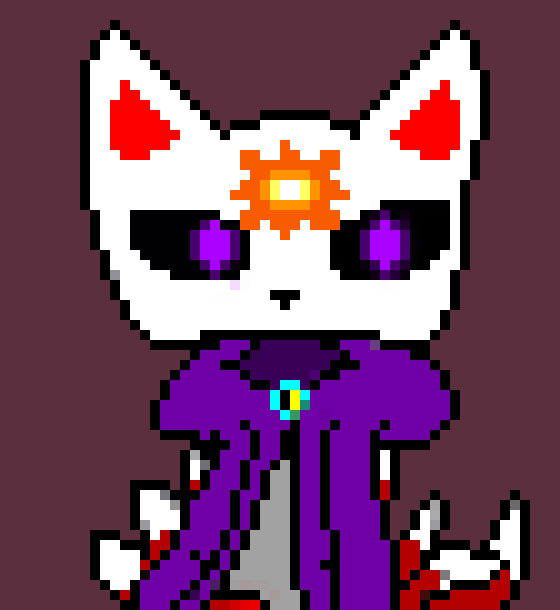 [5b2f3e] more simple, so, the blue and yellow pearl is an eye, and the sun in the forehead is an eye as well, along with the normal eyes. 