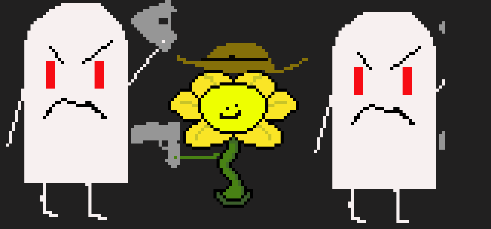 [9664c4] i got more ghost bullet mans to fight with now yay