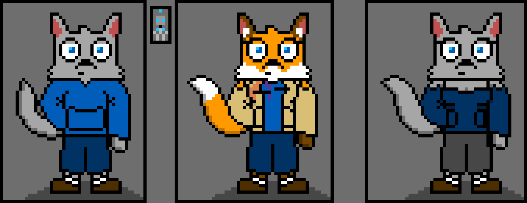 [9664c4] All: ALL THREE OF US ARE VIDEO GAME CHARACTERS SO WE RESPAWN