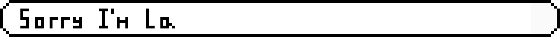 [bcb7cc] sorryimlate