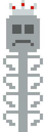 [bcb7cc] Skelelord Head and body