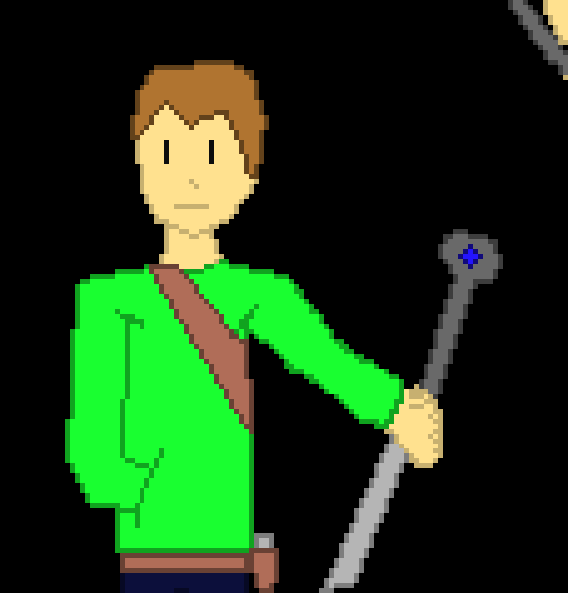 [3a33bd] Hey I need you to see what this sword is made of it's been glowing lately(Pulls sword out)-Speck