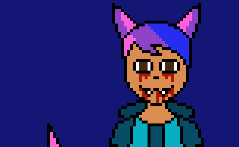 [4fbda4] i seem to have a bigger mouth than you tsd...so more blood comes out right?-Evan)